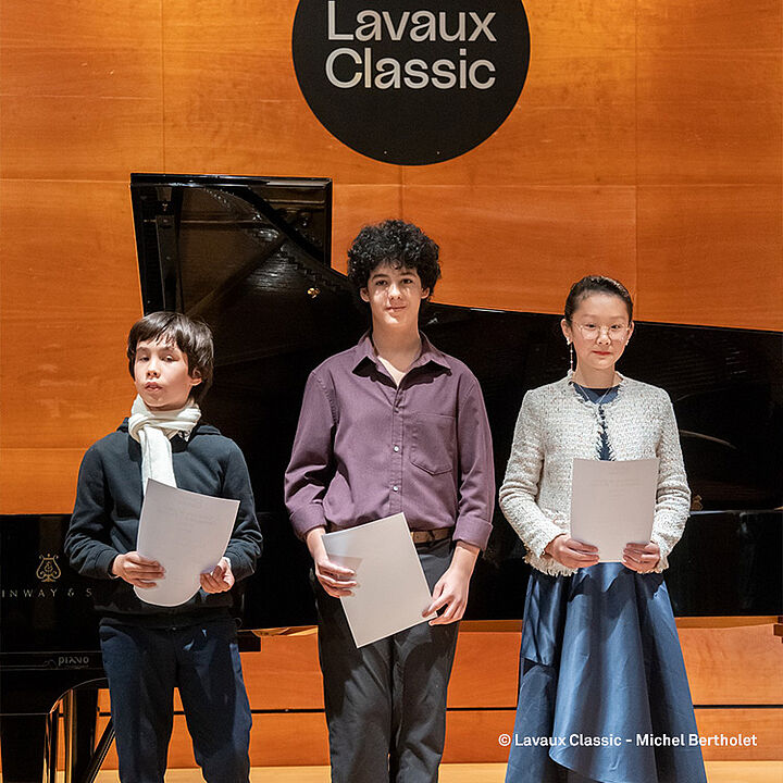 Distinctions pour Alexandre Resende, Runxi Zhang et Raphaël Bollengier, élèves du Conservatoire de Lausanne