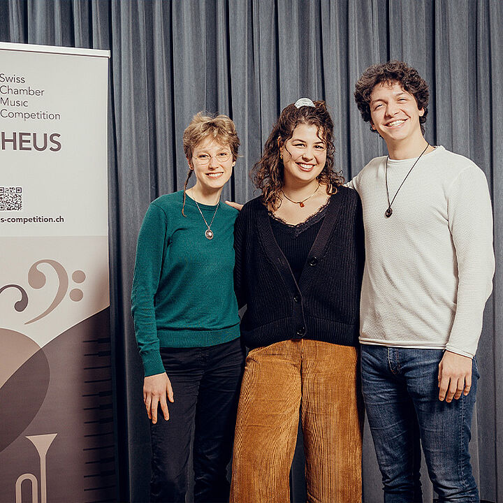 Le DoraPianoTrio, formé d’Axelle Richez et de Rocco Michela, anciens élèves du Conservatoire de Lausanne, remporte le prestigieux premier prix de l’ORPHEUS Swiss Chamber Music Competition 2024.