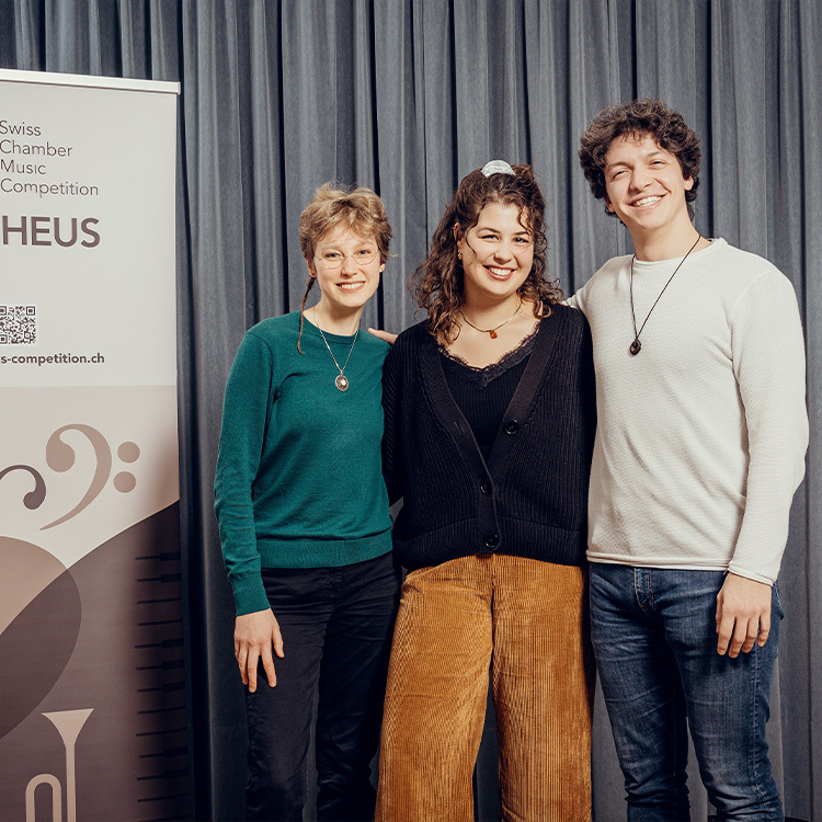 Le DoraPianoTrio, formé d’Axelle Richez et de Rocco Michela, anciens élèves du Conservatoire de Lausanne, remporte le prestigieux premier prix de l’ORPHEUS Swiss Chamber Music Competition 2024.