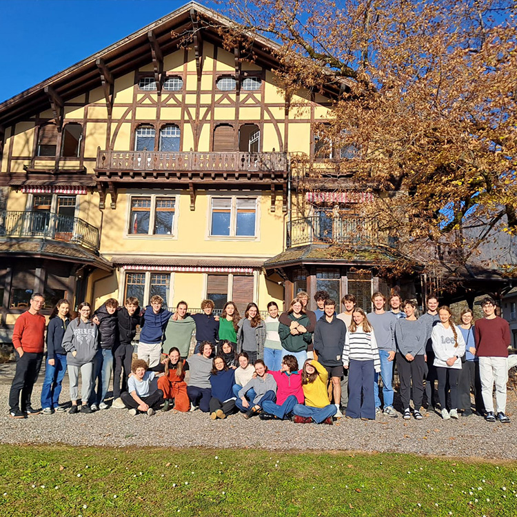 Un week-end d’excellence et de partage pour la section Pré-HEM à la Fondation Hindemith de Blonay